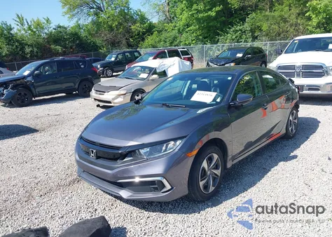 2020 Honda Civic Lx from USA, damaged, VIN 2HGFC2F62LH555607